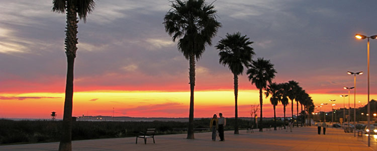 De noche en Conil