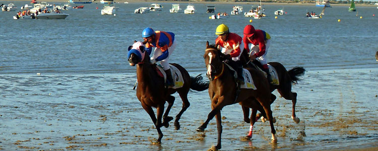 Carreras Caballos Playa Sanlucar