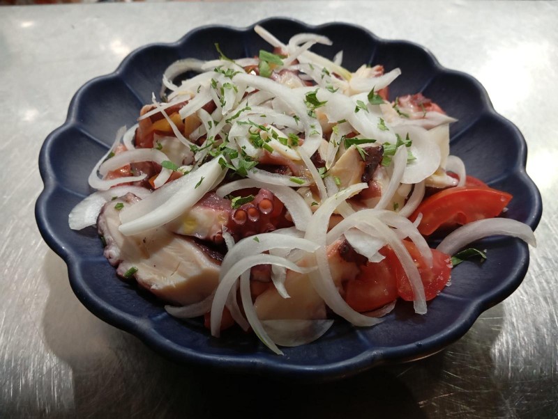 Picadillo de pulpo